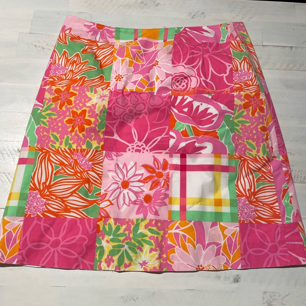 The Palm Beach look. Lilly Pulitzer skirt